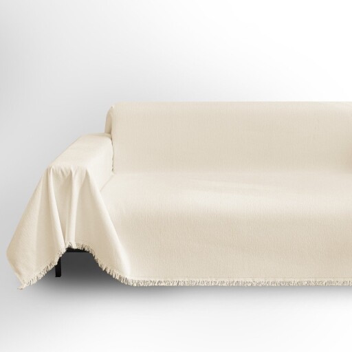 Husă crem pentru fotoliu 70 cm Talo – Filumi