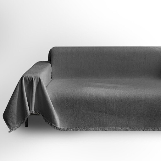 Husă gri închis pentru fotoliu 70 cm Talo – Filumi