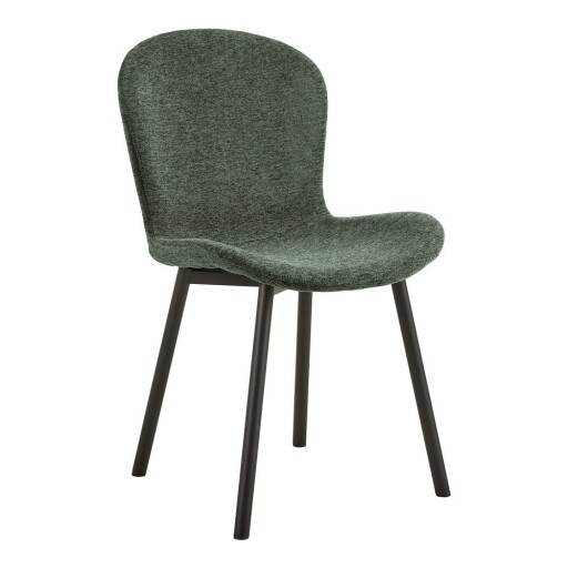 Scaun de dining verde închis Esra – Actona