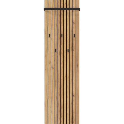 Cuier de perete în culoare naturală cu aspect de lemn de stejar 46 cm Libbiano – Germania