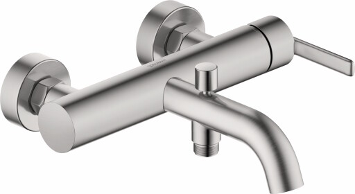 Baterie cada Duravit Balcoon inox periat