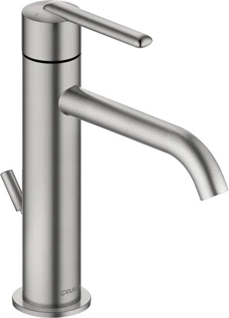 Baterie lavoar Duravit Balcoon M  ventil pop-up  FreshStart  MinusFlow  inox periat