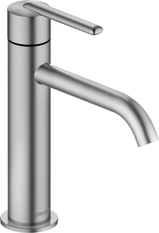Baterie lavoar Duravit Balcoon M  fara ventil  FreshStart  MinusFlow  inox periat