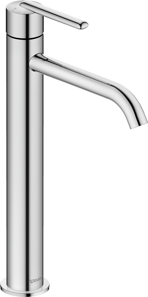 Baterie lavoar Duravit Balcoon XL  fara ventil  pentru lavoare tip bol  FreshStart  MinusFlow  crom