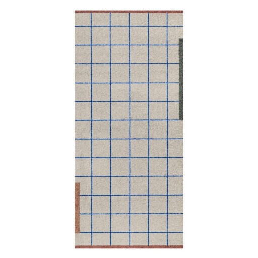 Covor tip traversă fildeș lavabil 70x150 cm Network – Mette Ditmer Denmark