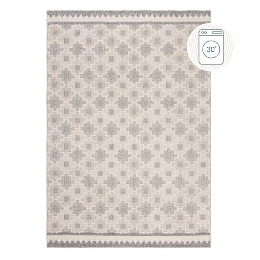 Covor grej lavabil 194x290 cm Graysen – Flair Rugs