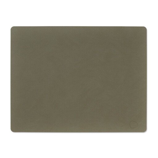 Suport pentru farfurii din piele ecologică 35x45 cm Square L Nupo – LIND DNA
