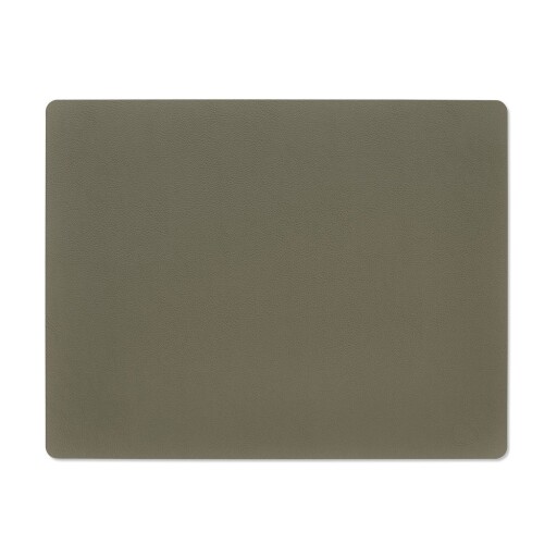Suport pentru farfurii din piele ecologică 35x45 cm Square L Serene – LIND DNA