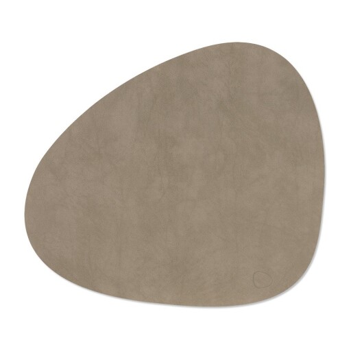 Suport pentru farfurii din piele ecologică 37x44 cm Curve L Nupo – LIND DNA