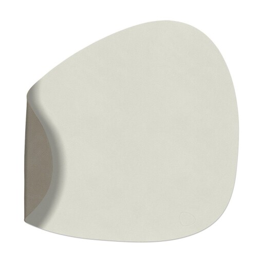 Suport pentru farfurii din piele ecologică 37x44 cm Curve L Double Nupo – LIND DNA