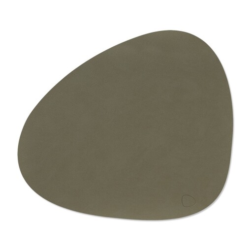 Suport pentru farfurii din piele ecologică 37x44 cm Curve L Nupo – LIND DNA
