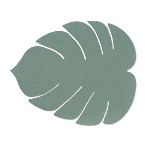 Suport pentru farfurii din piele ecologică 35x42 cm Monstera Leaf Nupo – LIND DNA