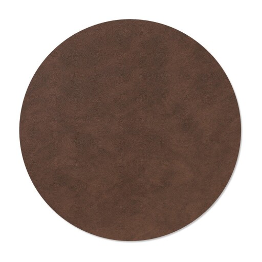 Suport pentru farfurii din piele ecologică ø 40 cm Circle XL Nupo – LIND DNA