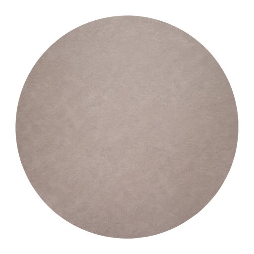 Covor din piele grej Circle XXXL Bull – LIND DNA