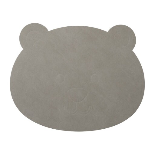 Suport de farfurie pentru copii din piele ecologică 30x38 cm Bear Nupo – LIND DNA