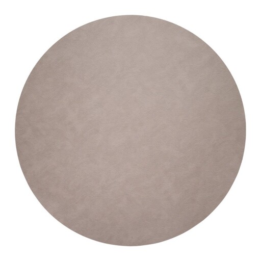 Covor din piele grej Circle XXXL Bull – LIND DNA