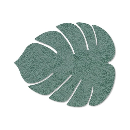 Suport pentru farfurii din piele ecologică 22x26 cm Monstera Leaf Nupo – LIND DNA