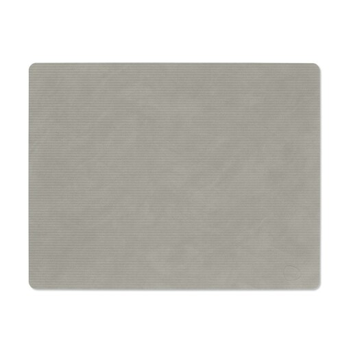 Suport pentru farfurii din piele ecologică 35x45 cm Square L Corduroy – LIND DNA