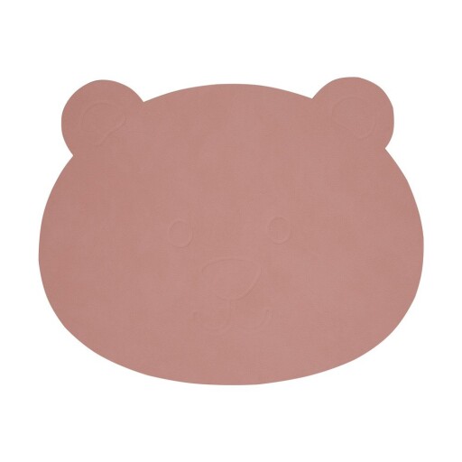 Suport de farfurie pentru copii din piele ecologică 30x38 cm Bear Nupo – LIND DNA