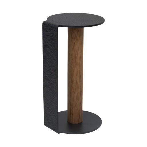 Suport vertical pentru prosoape de bucătărie din hârtie gri antracit ø 13 cm Bull XL – LIND DNA
