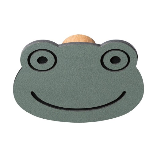 Cârlig verde prăfuit de montat pe perete din oțel Frog Dot Nupo – LIND DNA