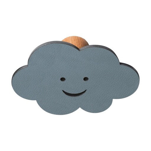 Cârlig albastru de montat pe perete din oțel Cloud Dot Nupo – LIND DNA