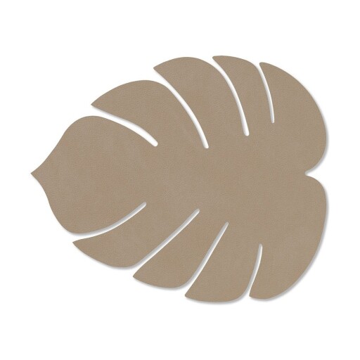 Suport pentru farfurii din piele ecologică 22x26 cm Monstera Leaf Nupo – LIND DNA