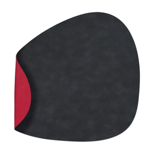 Suport pentru farfurii din piele ecologică 37x44 cm Curve L Double Cloud – LIND DNA