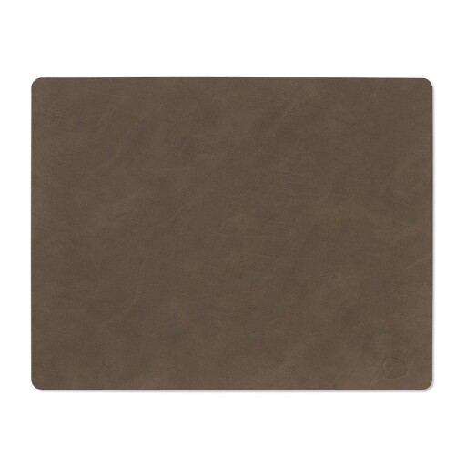 Suport pentru farfurii din piele ecologică 35x45 cm Square L Nupo – LIND DNA