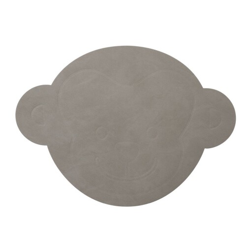 Suport de farfurie pentru copii din piele ecologică 28x38 cm Monkey Nupo – LIND DNA