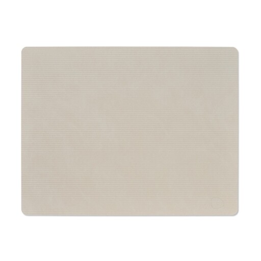 Suport pentru farfurii din piele ecologică 35x45 cm Square L Corduroy – LIND DNA