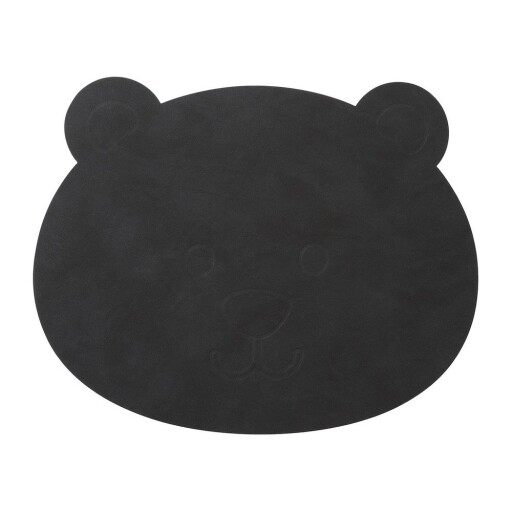 Suport de farfurie pentru copii din piele ecologică 30x38 cm Bear Nupo – LIND DNA