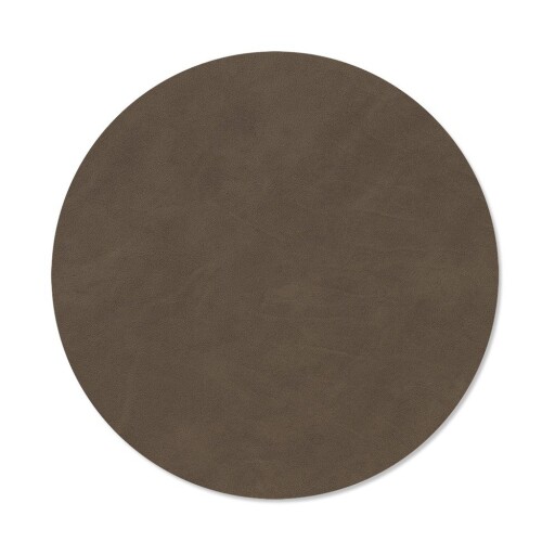 Suport pentru farfurii din piele ecologică ø 30 cm Circle M Nupo – LIND DNA
