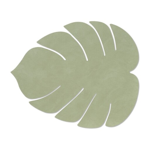 Suport pentru farfurii din piele ecologică 35x42 cm Monstera Leaf Nupo – LIND DNA