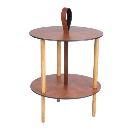 Măsuță auxiliară rotundă ø 38 cm Strap S Bull – LIND DNA