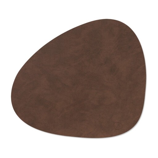 Suport pentru farfurii din piele ecologică 37x44 cm Curve L Nupo – LIND DNA
