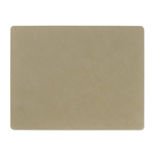 Suport pentru farfurii din piele ecologică 35x45 cm Square L Nupo – LIND DNA