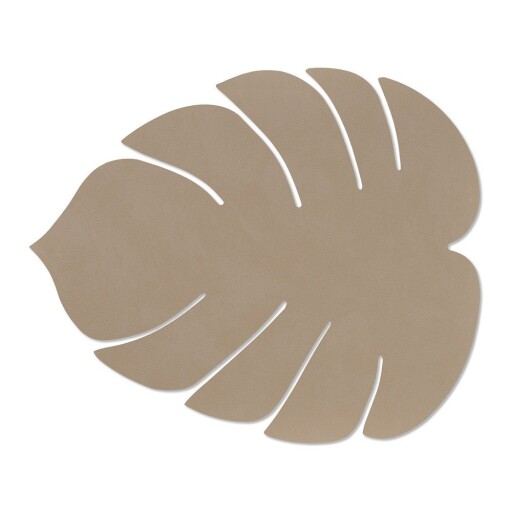 Suport pentru farfurii din piele ecologică 35x42 cm Monstera Leaf Nupo – LIND DNA