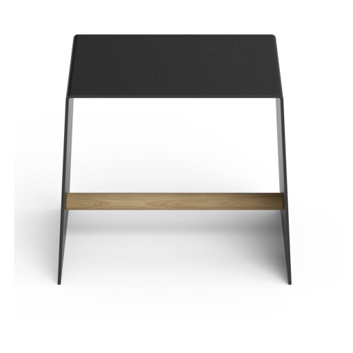 Scaun negru din metal Bull – LIND DNA
