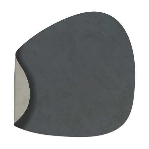 Suport pentru farfurii din piele ecologică 37x44 cm Curve L Double Nupo – LIND DNA