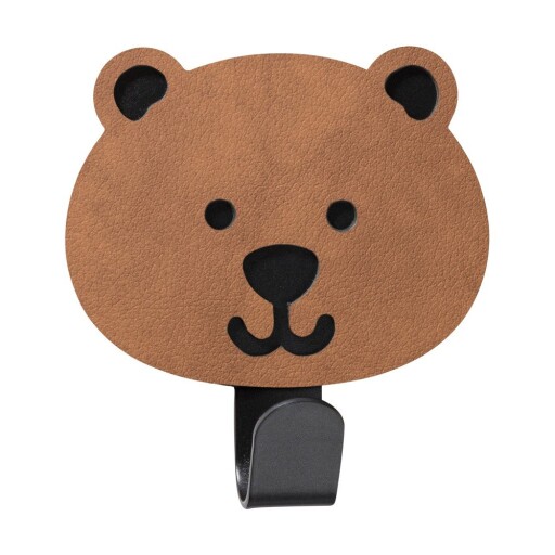 Cârlig maro autoadeziv din oțel Bear Nupo – LIND DNA
