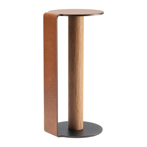 Suport vertical pentru prosoape de bucătărie din hârtie în culoare naturală ø 13 cm Bull XL – LIND DNA