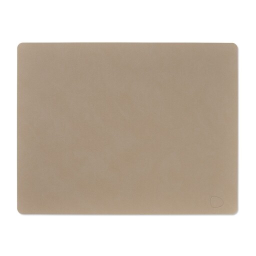 Suport pentru farfurii din piele ecologică 35x45 cm Square L Nupo – LIND DNA