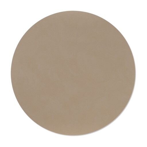 Suport pentru farfurii din piele ecologică ø 40 cm Circle XL Nupo – LIND DNA