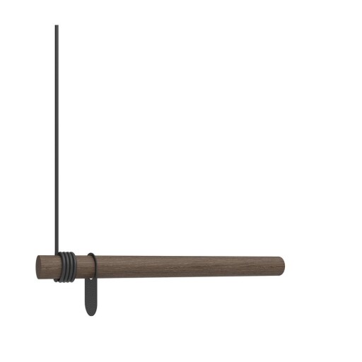 Cuier de perete maro din lemn de stejar 50 cm Swing – LIND DNA