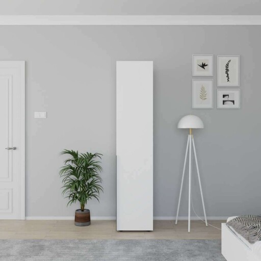 Dulap pentru haine, Adore, Grd-1710-Dd-1, Alb