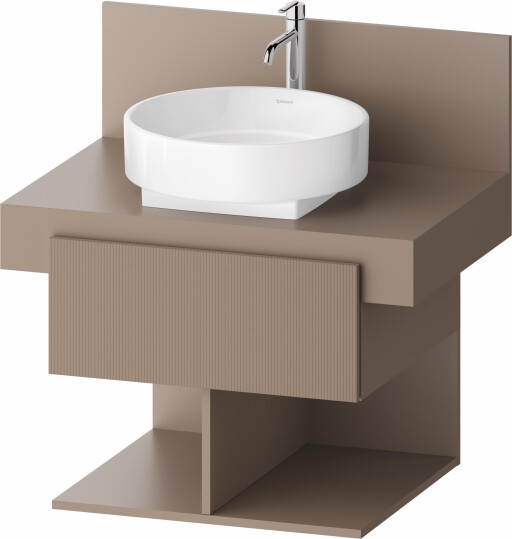 Dulap baza Duravit Balcoon 60x57cm  un sertar cu inchidere lenta  umbra mat