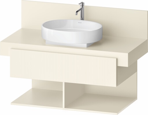 Dulap baza Duravit Balcoon 100x57cm  un sertar cu inchidere lenta  ivory mat