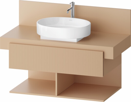Dulap baza Duravit Balcoon 100x57cm  un sertar cu inchidere lenta  terraccino mat
