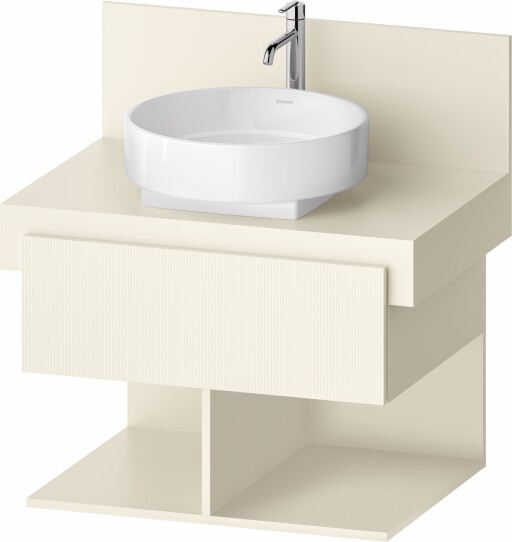 Dulap baza Duravit Balcoon 70x57cm  un sertar cu inchidere lenta  ivory mat